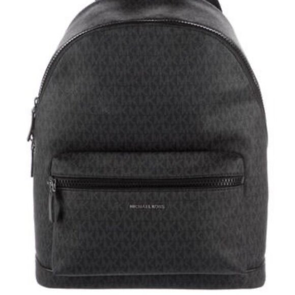 Michael Kors Cooper Backpack Mens Black Monogram